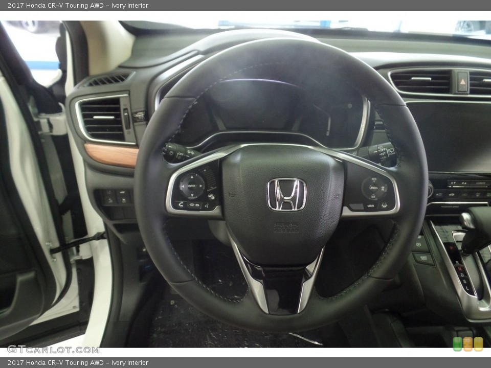 Ivory Interior Steering Wheel for the 2017 Honda CR-V Touring AWD #117839162