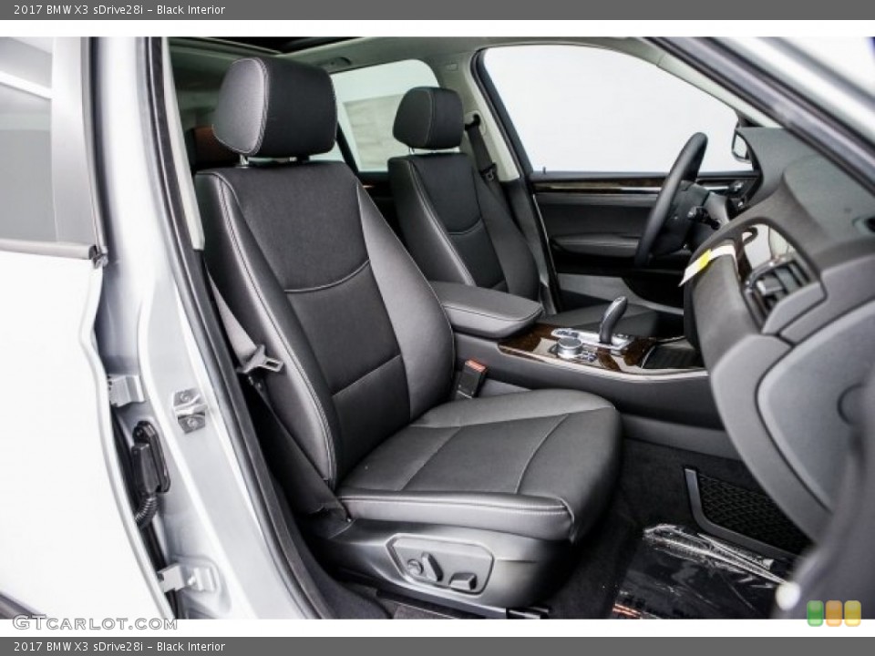 Black Interior Photo for the 2017 BMW X3 sDrive28i #117842800