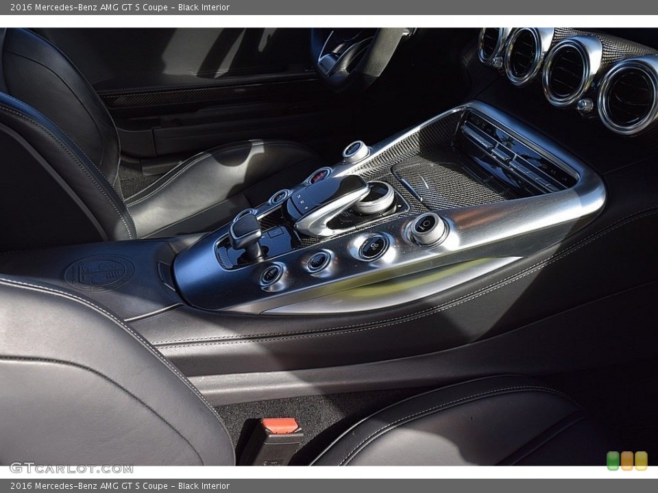 Black Interior Controls for the 2016 Mercedes-Benz AMG GT S Coupe #117844636