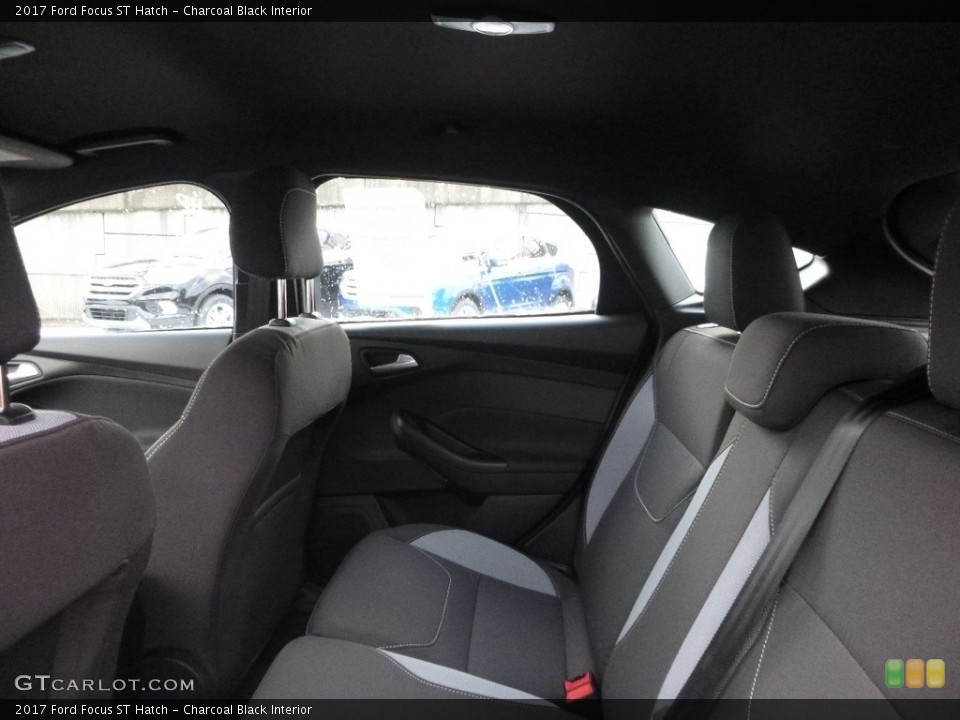 Charcoal Black Interior Rear Seat for the 2017 Ford Focus ST Hatch #117854971