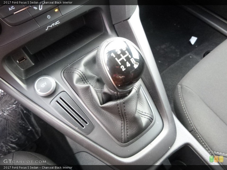 Charcoal Black Interior Transmission for the 2017 Ford Focus S Sedan #117855574