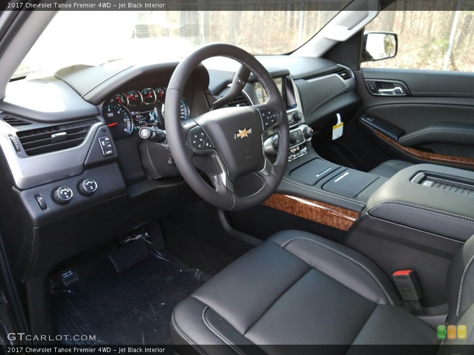 Jet Black Interior Photo for the 2017 Chevrolet Tahoe Premier 4WD #117856006