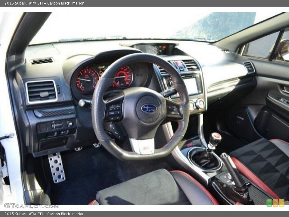 Carbon Black Interior Dashboard for the 2015 Subaru WRX STI #117860686