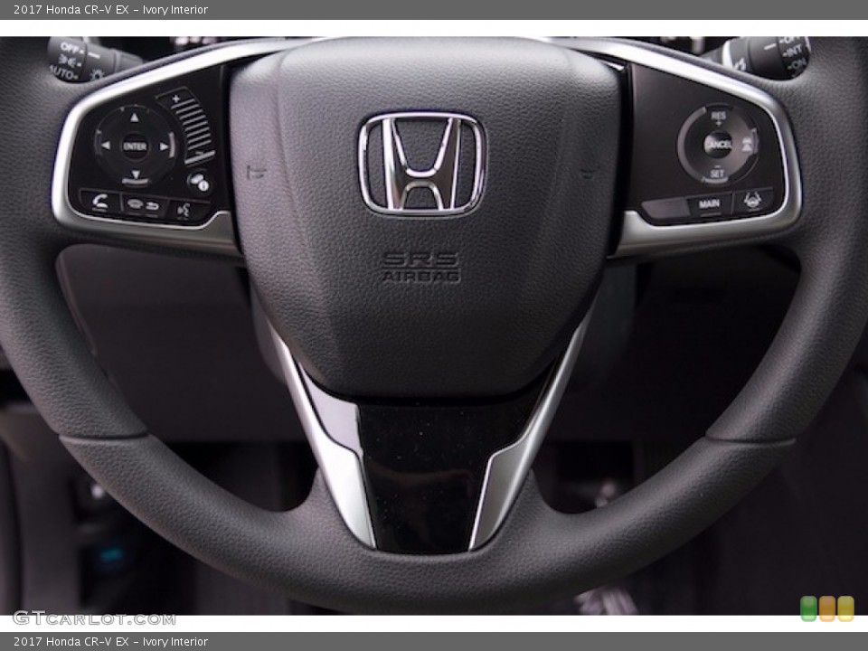 Ivory Interior Steering Wheel for the 2017 Honda CR-V EX #117862536