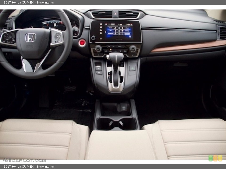 Ivory Interior Dashboard for the 2017 Honda CR-V EX #117862602