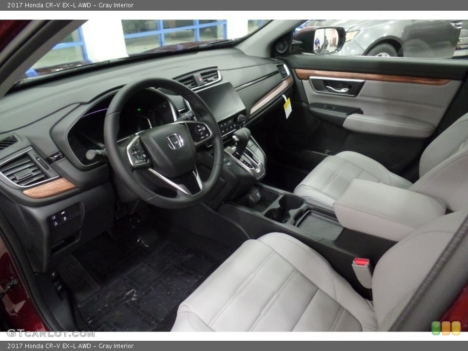 Gray Interior Photo for the 2017 Honda CR-V EX-L AWD #117864201