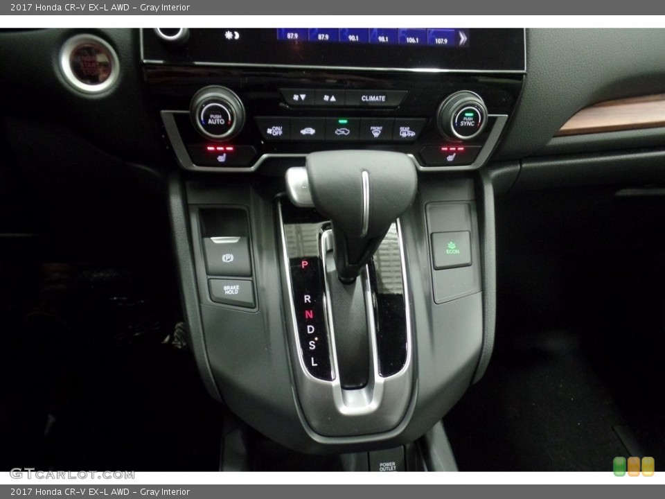 Gray Interior Transmission for the 2017 Honda CR-V EX-L AWD #117864354