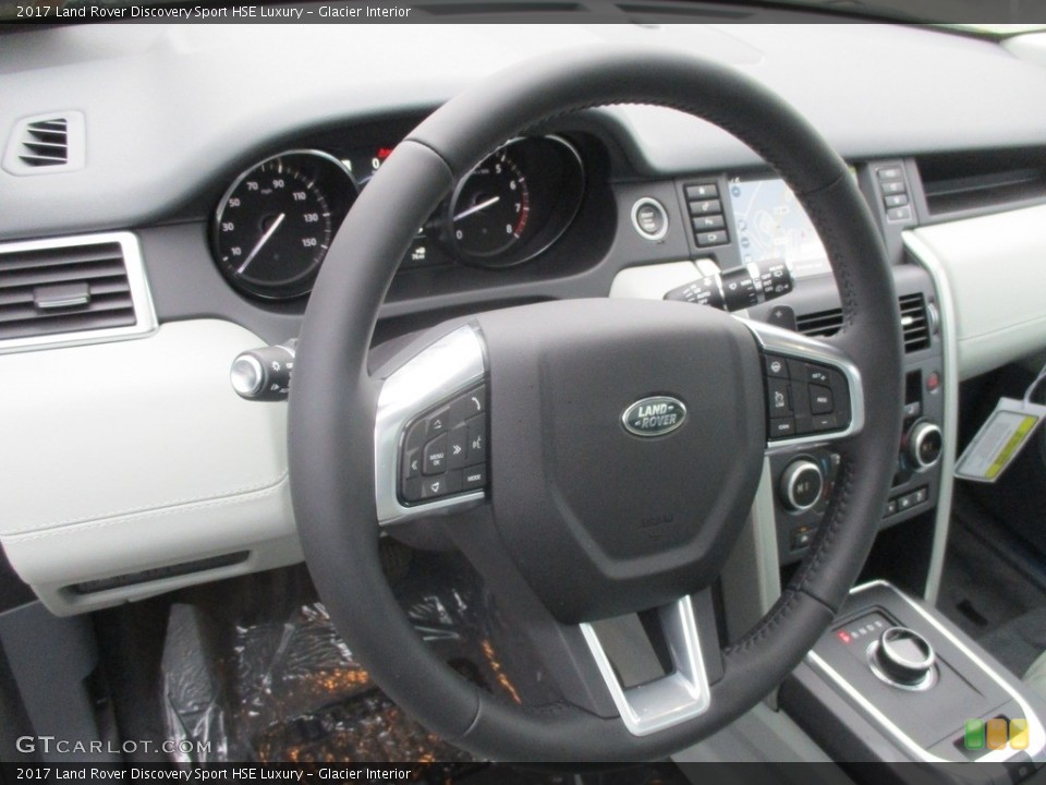 Glacier Interior Steering Wheel for the 2017 Land Rover Discovery Sport HSE Luxury #117874660