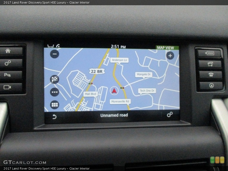 Glacier Interior Navigation for the 2017 Land Rover Discovery Sport HSE Luxury #117874687