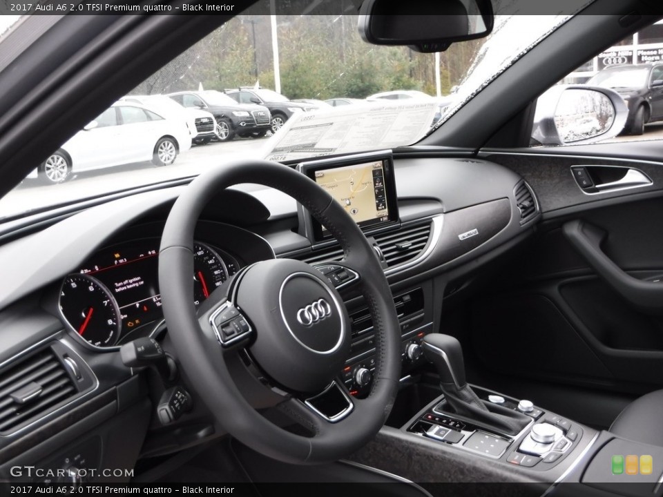Black Interior Dashboard for the 2017 Audi A6 2.0 TFSI Premium quattro #117879334