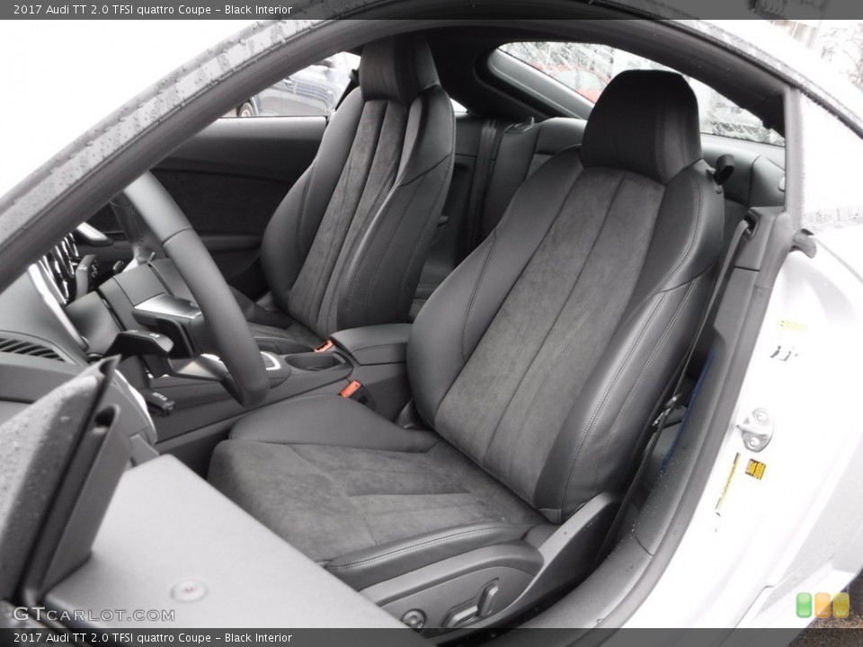Black Interior Front Seat for the 2017 Audi TT 2.0 TFSI quattro Coupe #117880381