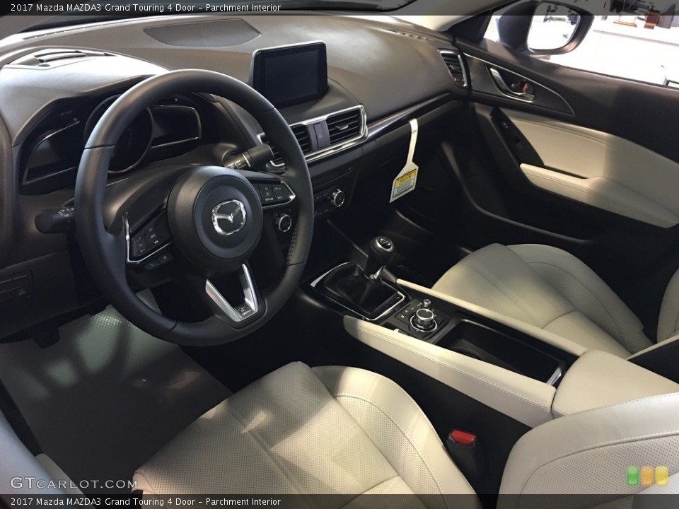 Parchment Interior Photo for the 2017 Mazda MAZDA3 Grand Touring 4 Door #117880420
