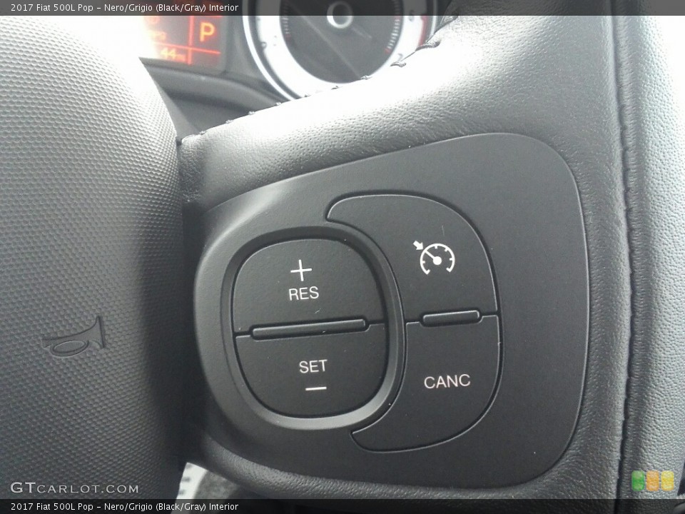 Nero/Grigio (Black/Gray) Interior Controls for the 2017 Fiat 500L Pop #117881764