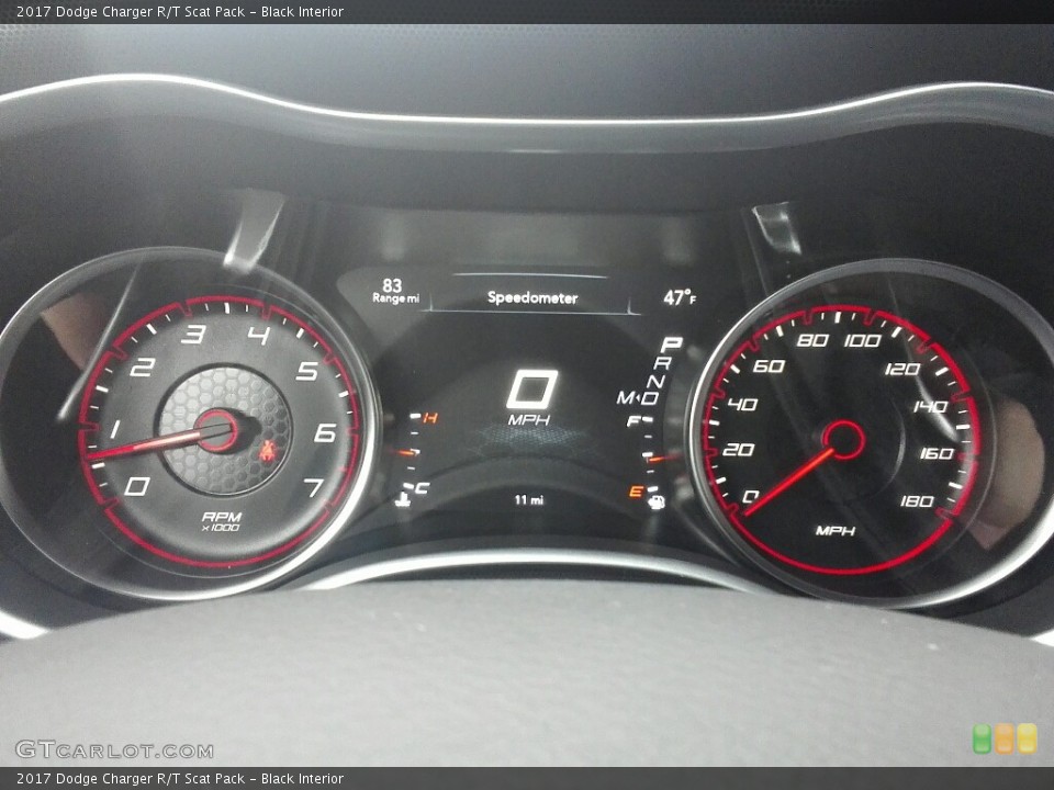 Black Interior Gauges for the 2017 Dodge Charger R/T Scat Pack #117882565