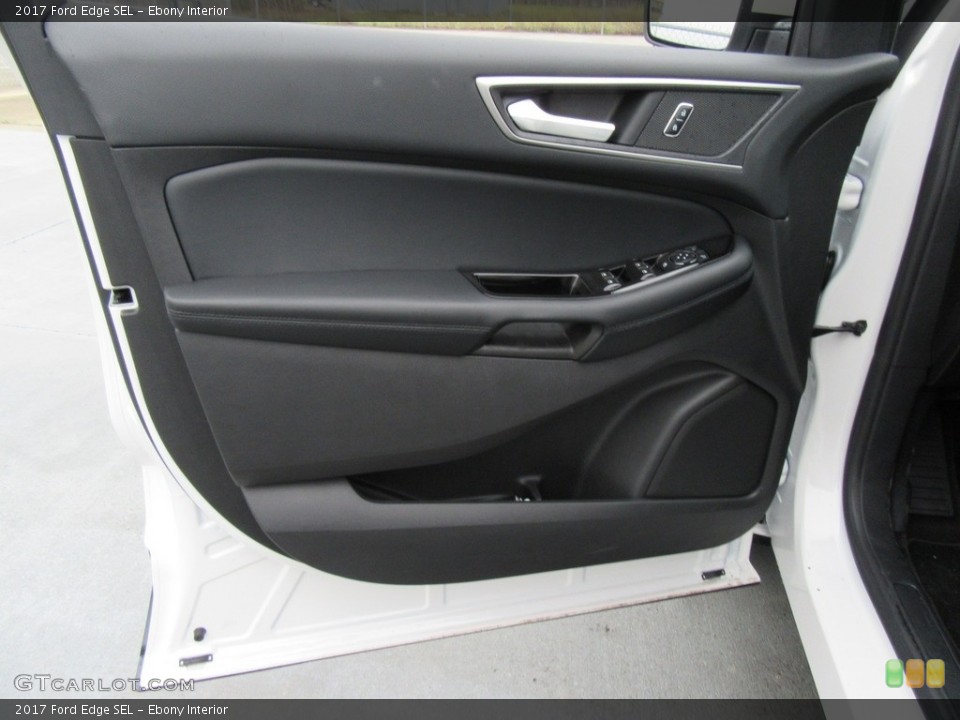 Ebony Interior Door Panel for the 2017 Ford Edge SEL #117889679