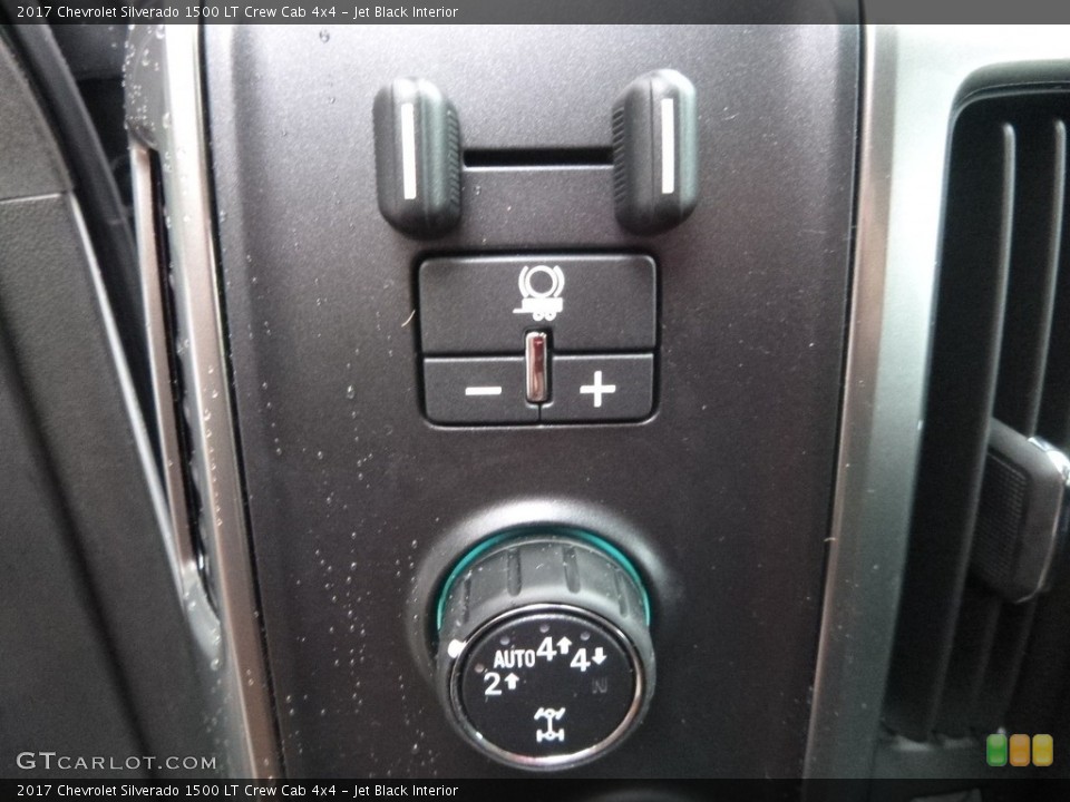 Jet Black Interior Controls for the 2017 Chevrolet Silverado 1500 LT Crew Cab 4x4 #117892335
