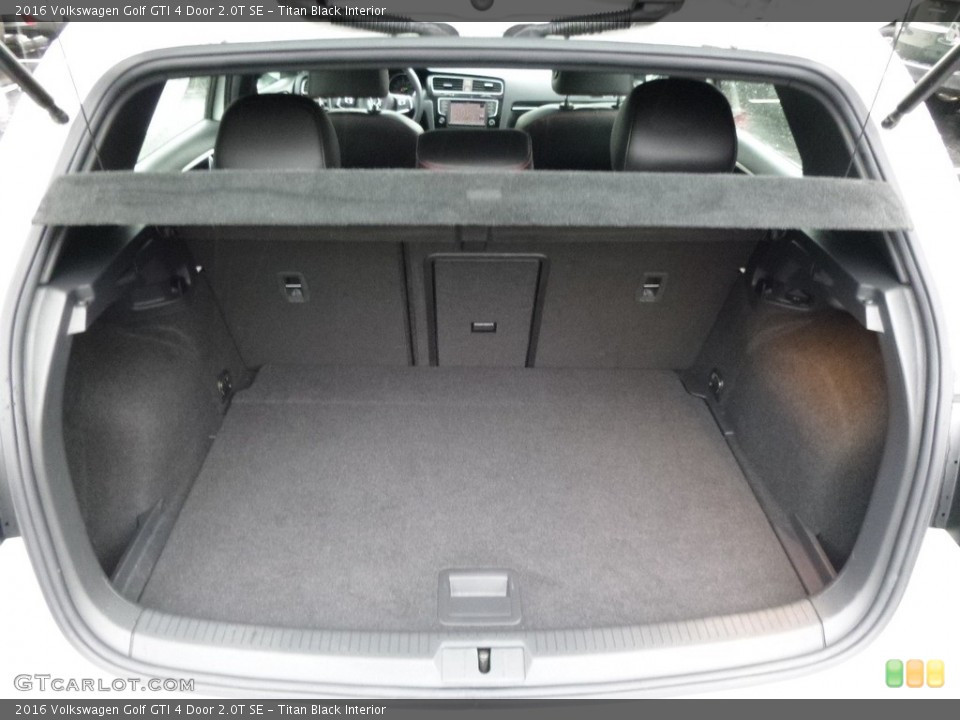 Titan Black Interior Trunk for the 2016 Volkswagen Golf GTI 4 Door 2.0T SE #117895653
