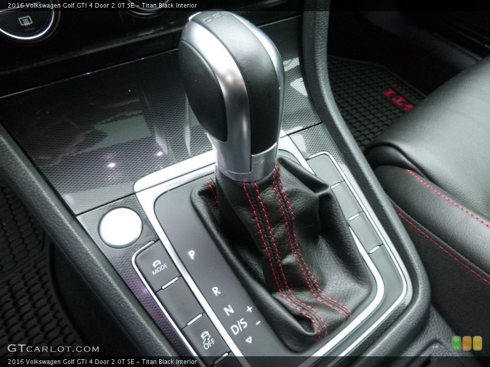 Titan Black Interior Transmission for the 2016 Volkswagen Golf GTI 4 Door 2.0T SE #117895833
