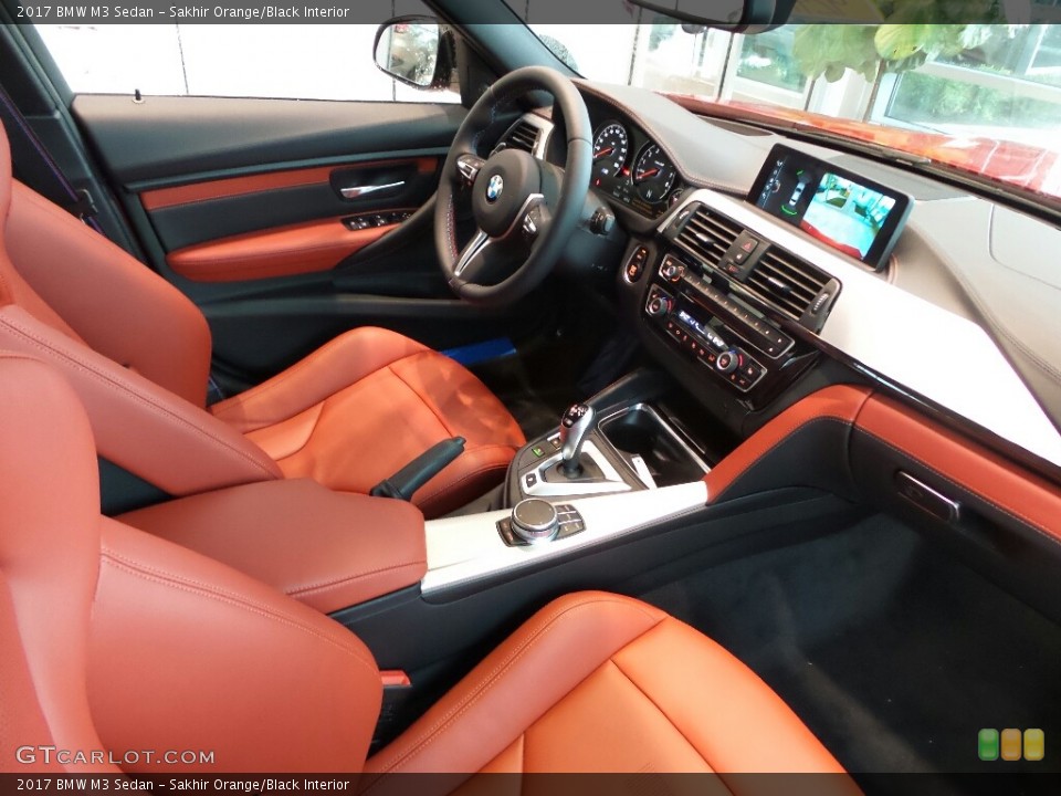 Sakhir Orange/Black Interior Dashboard for the 2017 BMW M3 Sedan #117896163