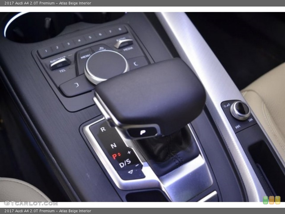 Atlas Beige Interior Transmission for the 2017 Audi A4 2.0T Premium #117909288