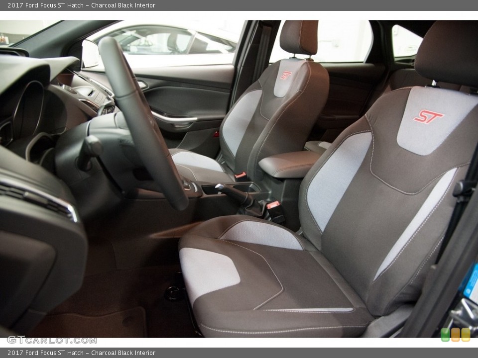 Charcoal Black Interior Front Seat for the 2017 Ford Focus ST Hatch #117913306