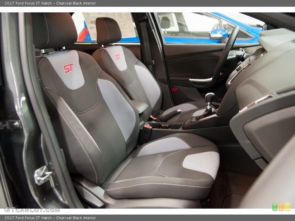 Charcoal Black Interior Front Seat for the 2017 Ford Focus ST Hatch #117913333