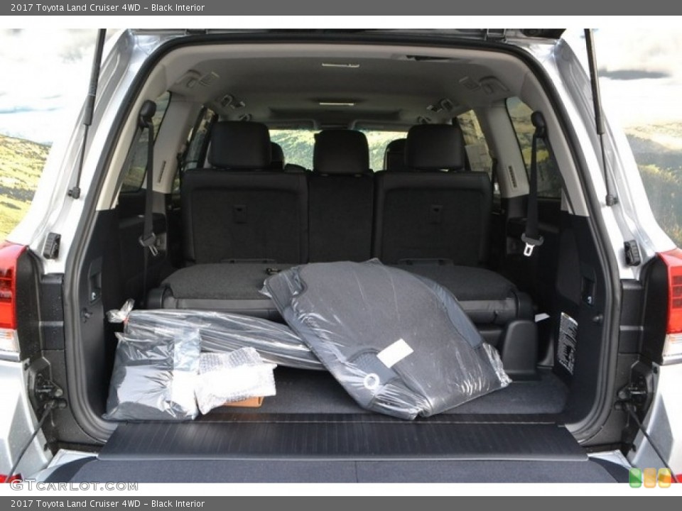 Black Interior Trunk for the 2017 Toyota Land Cruiser 4WD #117914410