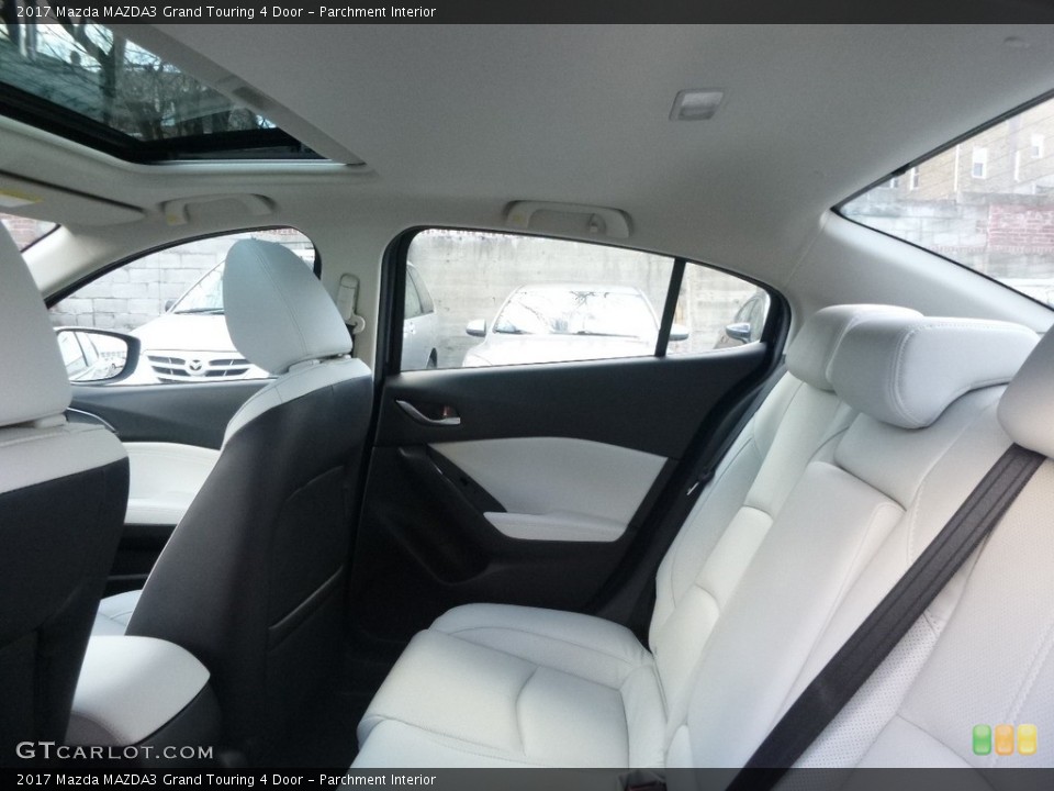 Parchment Interior Rear Seat for the 2017 Mazda MAZDA3 Grand Touring 4 Door #117916813