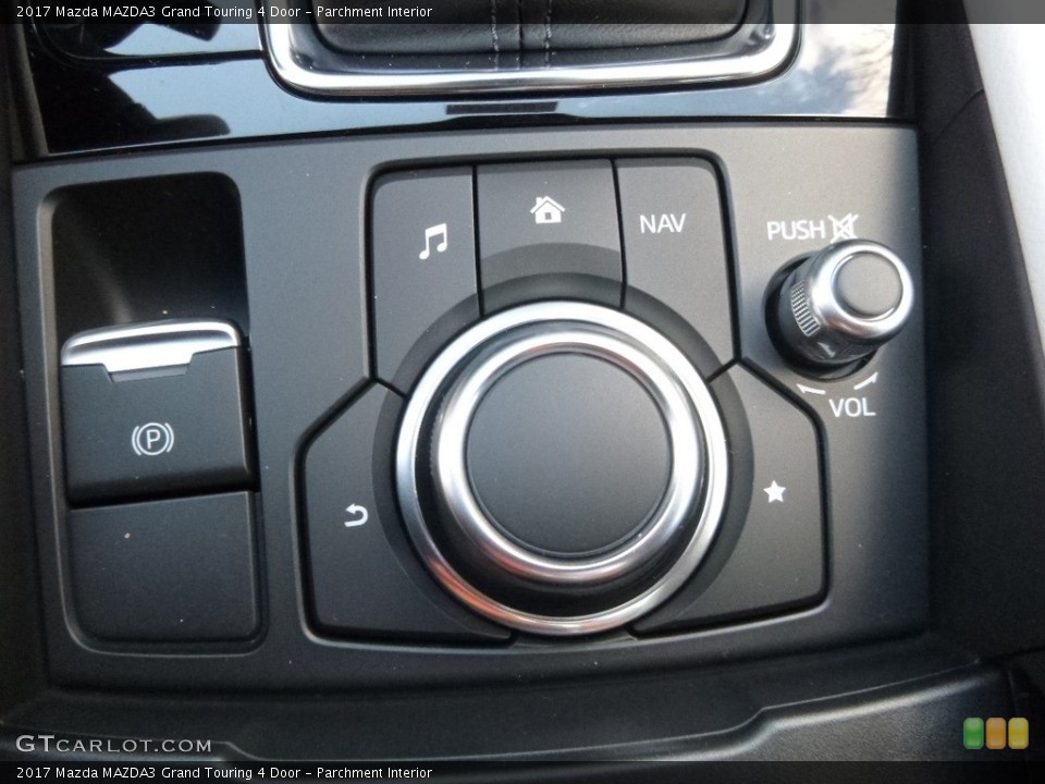 Parchment Interior Controls for the 2017 Mazda MAZDA3 Grand Touring 4 Door #117916996