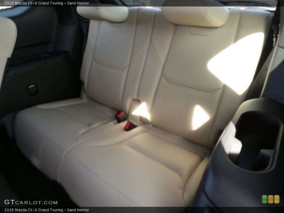 Sand Interior Rear Seat for the 2016 Mazda CX-9 Grand Touring #117923299