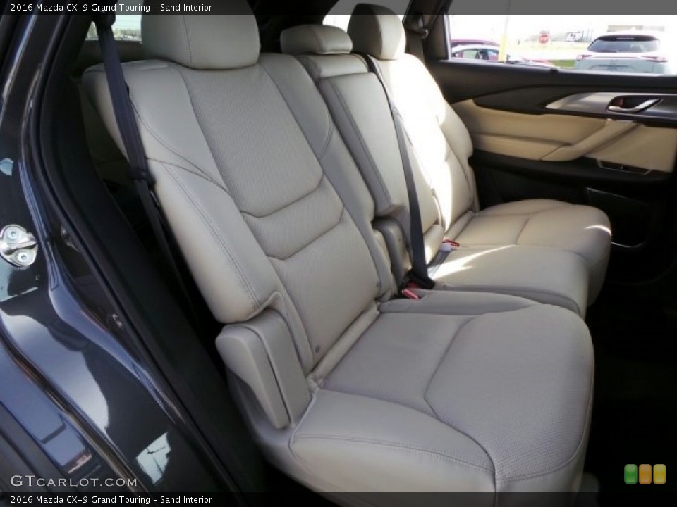 Sand Interior Rear Seat for the 2016 Mazda CX-9 Grand Touring #117923521