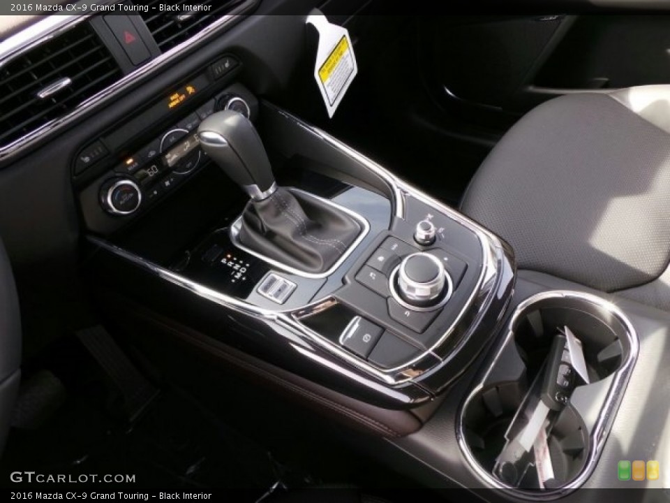 Black Interior Controls for the 2016 Mazda CX-9 Grand Touring #117923725