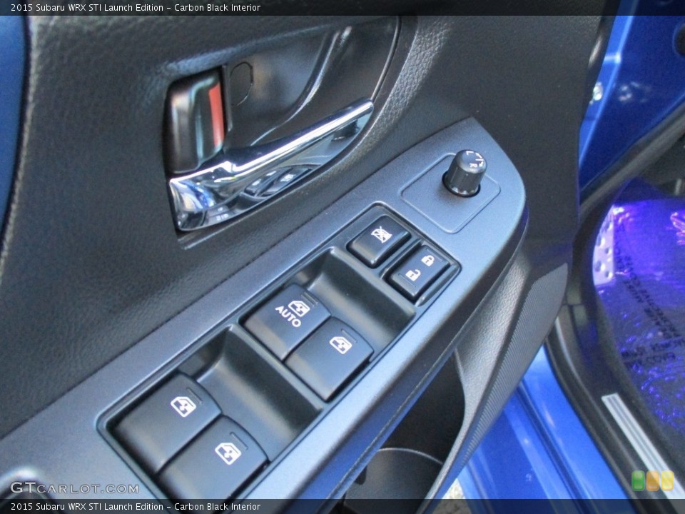 Carbon Black Interior Controls for the 2015 Subaru WRX STI Launch Edition #117928798