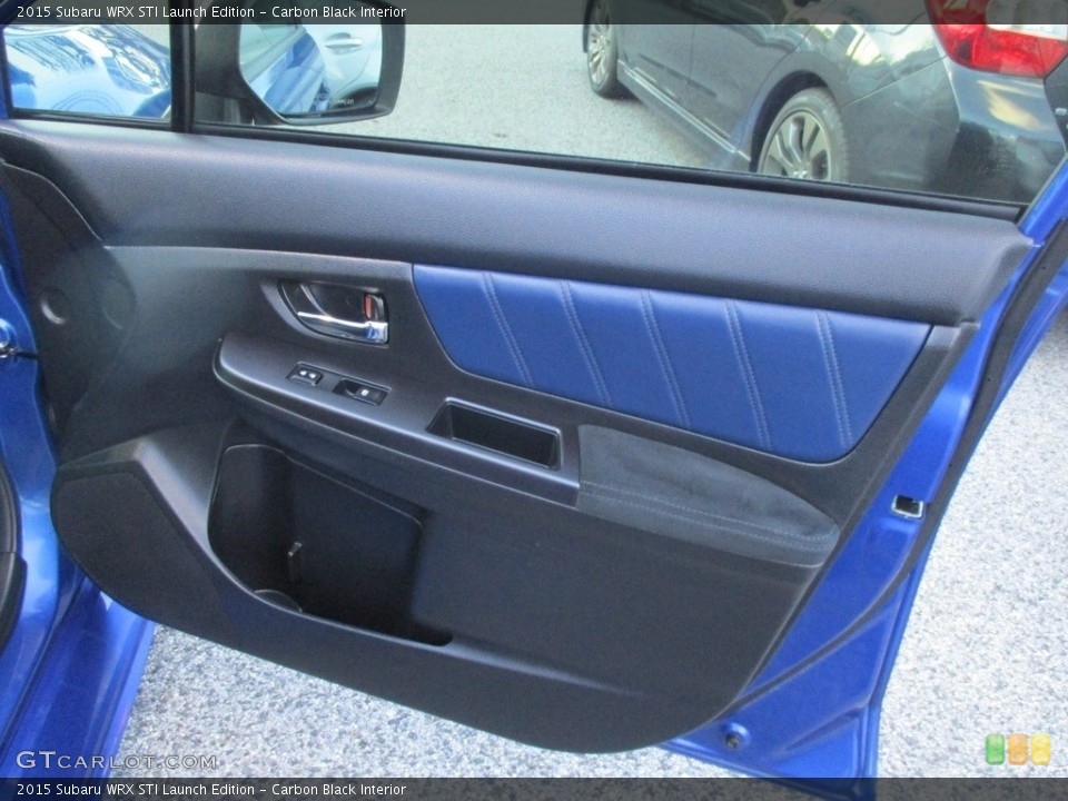 Carbon Black Interior Door Panel for the 2015 Subaru WRX STI Launch Edition #117928849