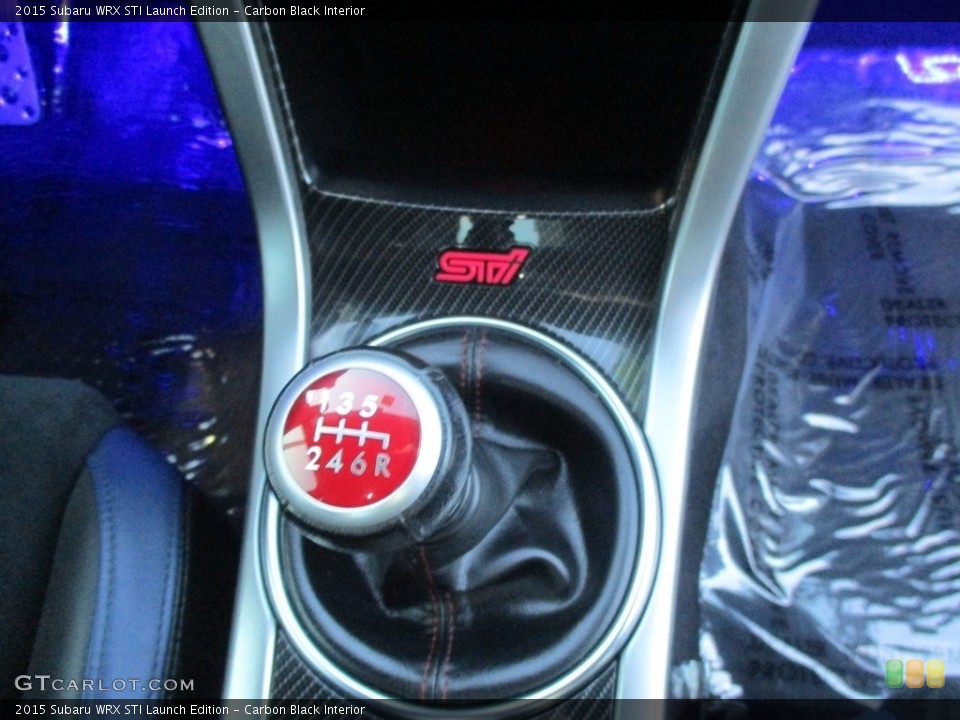 Carbon Black Interior Transmission for the 2015 Subaru WRX STI Launch Edition #117929062