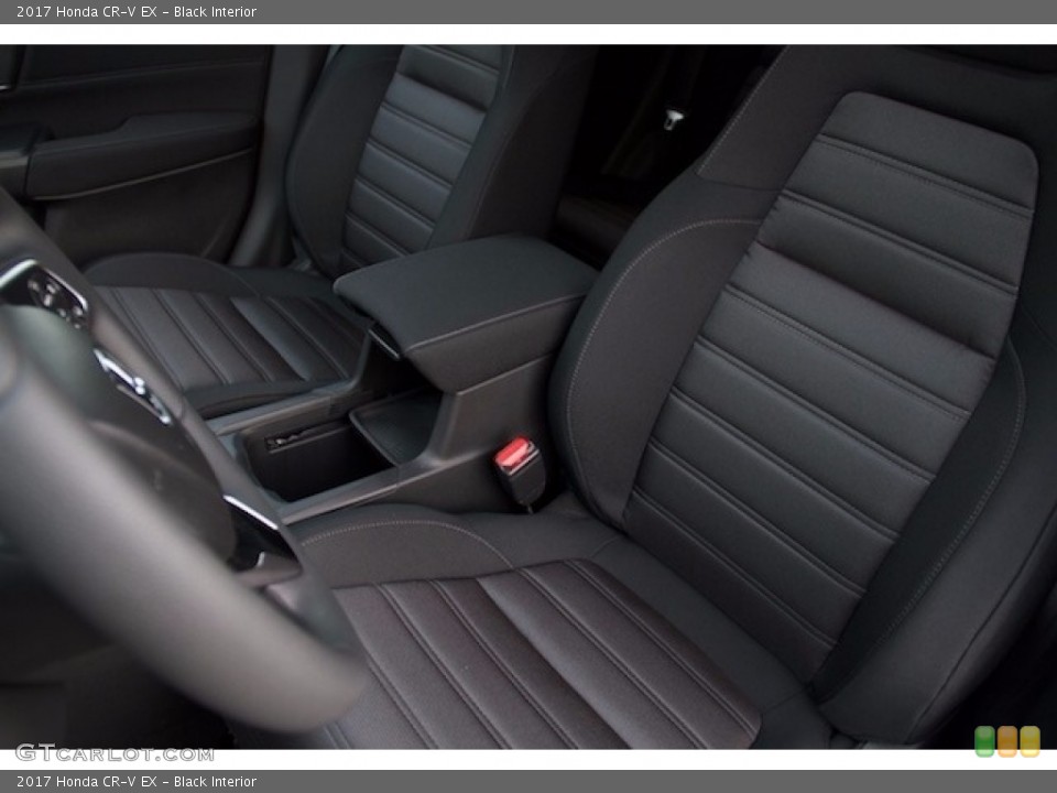 Black Interior Front Seat for the 2017 Honda CR-V EX #117929212