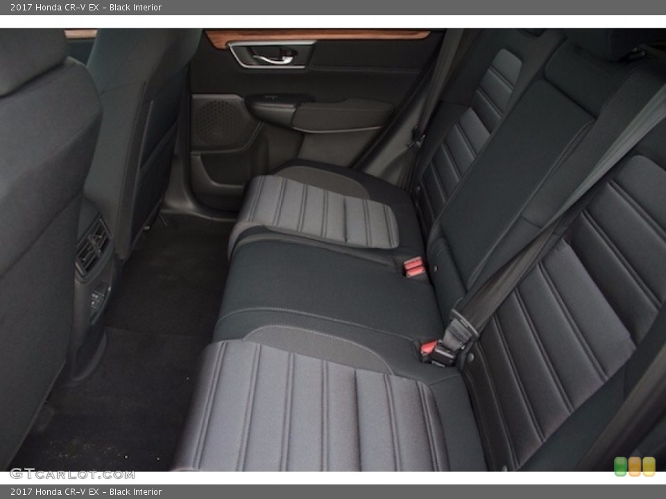 Black Interior Rear Seat for the 2017 Honda CR-V EX #117929227