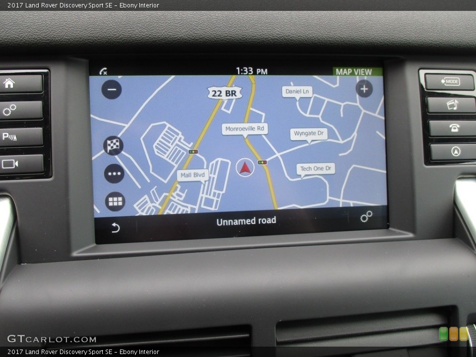 Ebony Interior Navigation for the 2017 Land Rover Discovery Sport SE #117942257