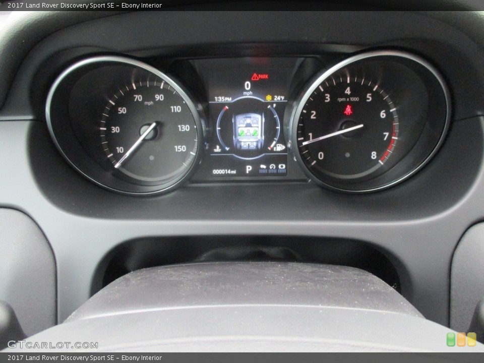 Ebony Interior Gauges for the 2017 Land Rover Discovery Sport SE #117942365