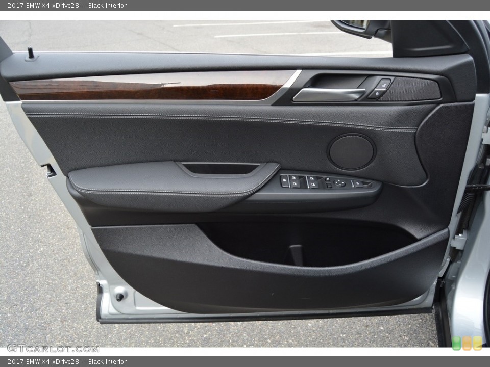 Black Interior Door Panel for the 2017 BMW X4 xDrive28i #117942644