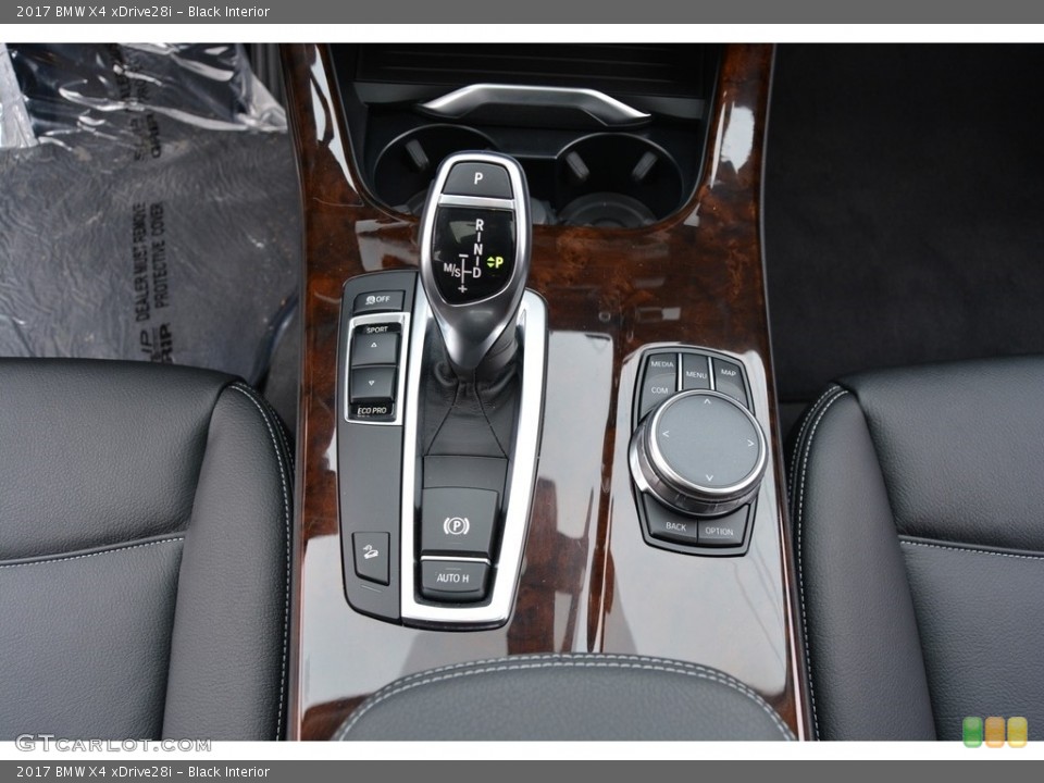 Black Interior Transmission for the 2017 BMW X4 xDrive28i #117942845