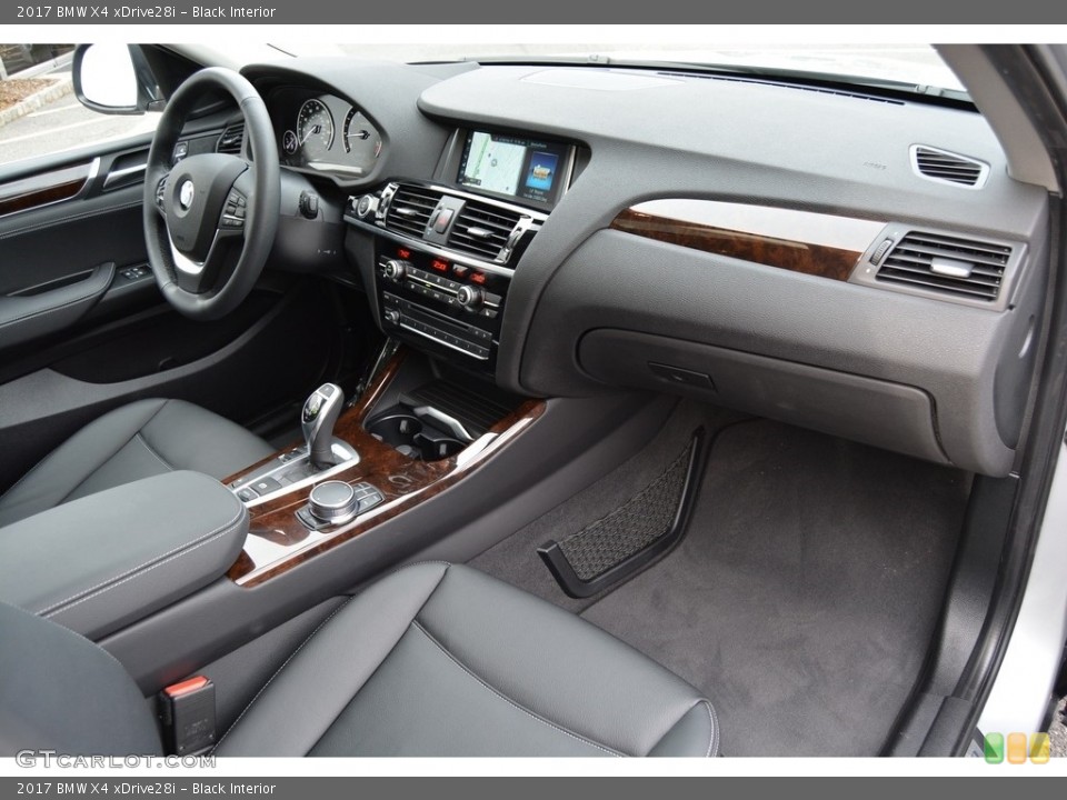 Black Interior Dashboard for the 2017 BMW X4 xDrive28i #117943070