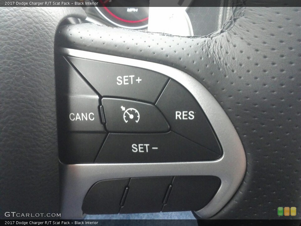 Black Interior Controls for the 2017 Dodge Charger R/T Scat Pack #117943478