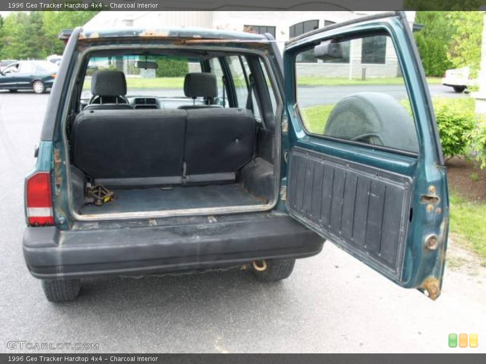 Charcoal Interior Trunk for the 1996 Geo Tracker Hardtop 4x4 #11794402