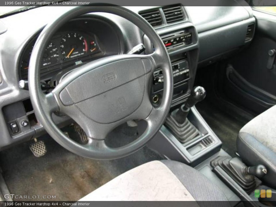 Charcoal Interior Prime Interior for the 1996 Geo Tracker Hardtop 4x4 #11794417