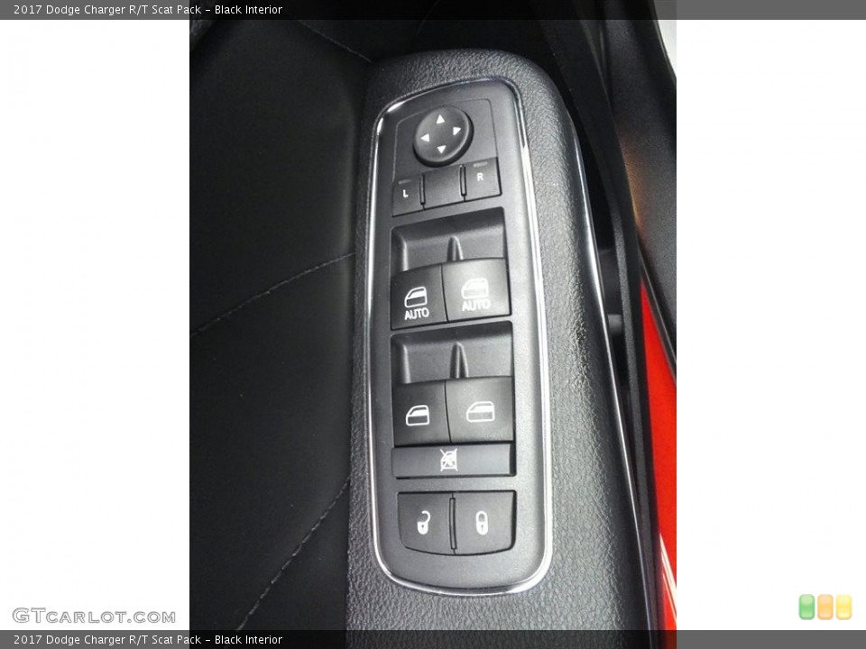 Black Interior Controls for the 2017 Dodge Charger R/T Scat Pack #117944933