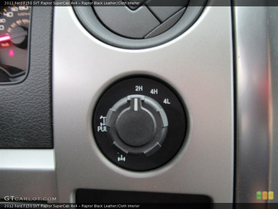 Raptor Black Leather/Cloth Interior Controls for the 2012 Ford F150 SVT Raptor SuperCab 4x4 #117948548