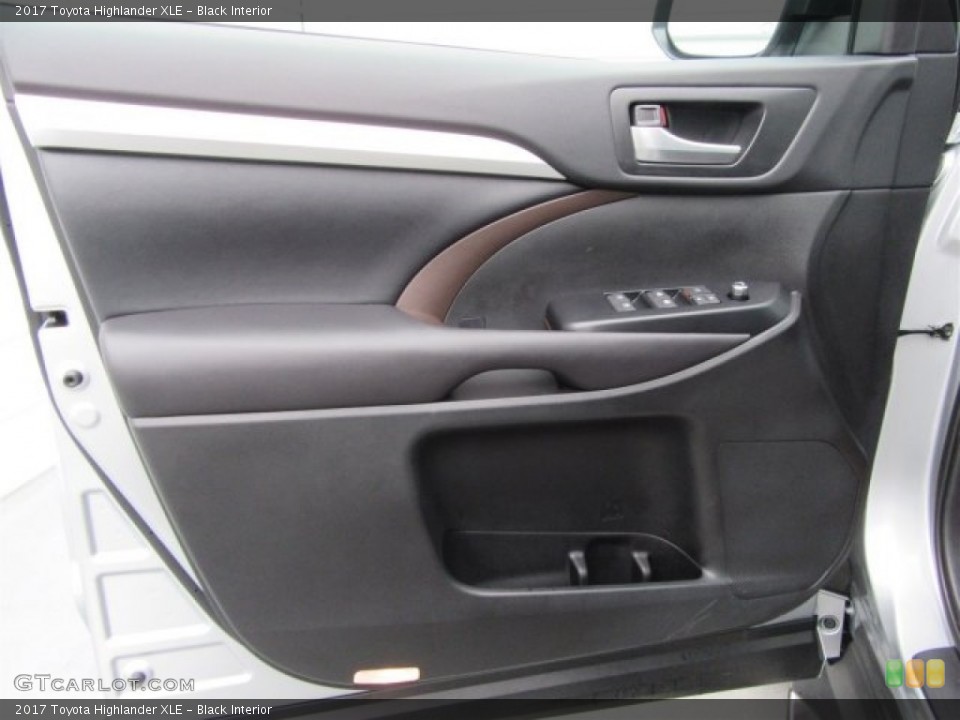 Black Interior Door Panel for the 2017 Toyota Highlander XLE #117954152