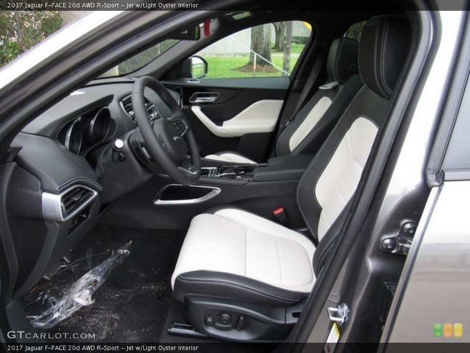 Jet w/Light Oyster Interior Photo for the 2017 Jaguar F-PACE 20d AWD R-Sport #117955832