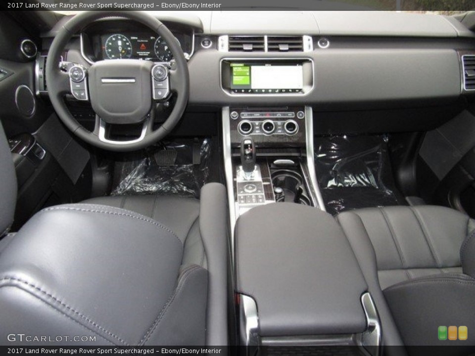 Ebony/Ebony Interior Dashboard for the 2017 Land Rover Range Rover Sport Supercharged #117956504